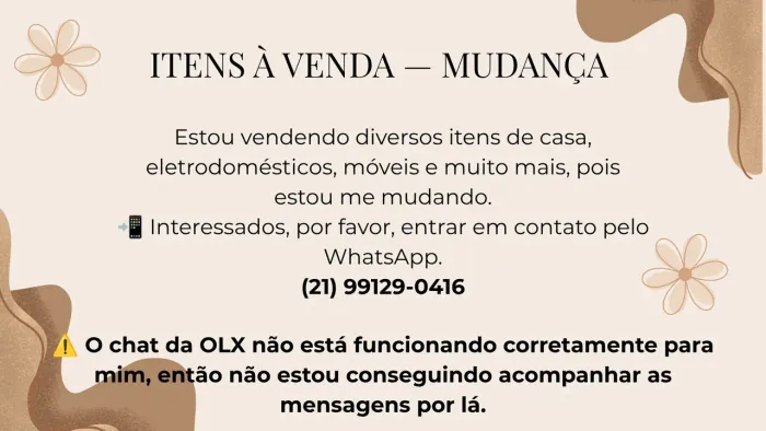 ? ITENS À VENDA 