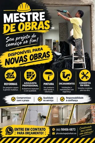 Pedreiro disponível