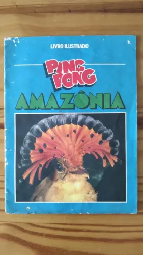 Álbum ping-pong Amazônia original