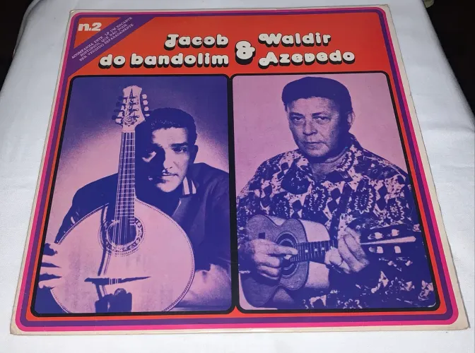 vinil Jacob do bandolim e waldir Azevedo impecável raridade