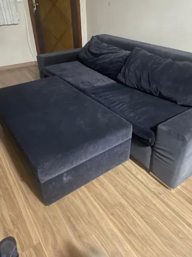 Sofá com cheias