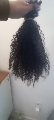 Cabelo Humano cacheado/crespo