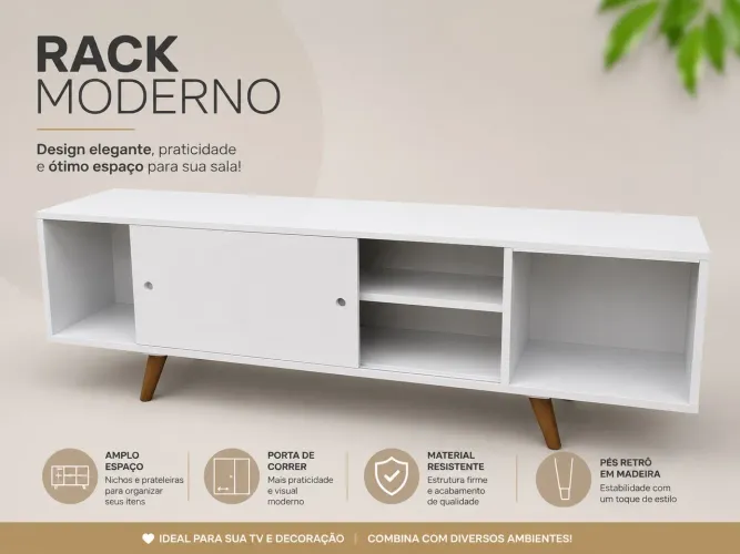 Vendo Rack seminovo em perfeito estado