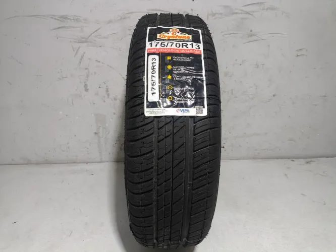 Pneu 175/70/13 NOVO Crystone Pneu Novo 175 70 Aro 13 Crystone Em 6X Sem Juros Cartão