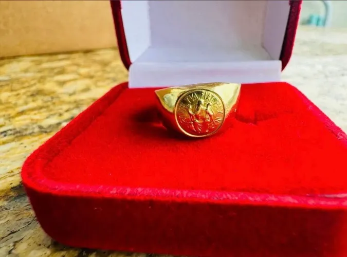 anel ouro 18k são Bento