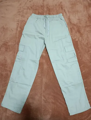 Calça cargo bege