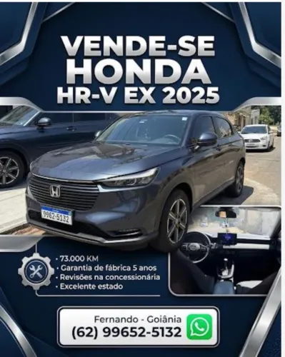 Honda HR-V EX 1.5 Sensing 16V 5P Aut. 2025