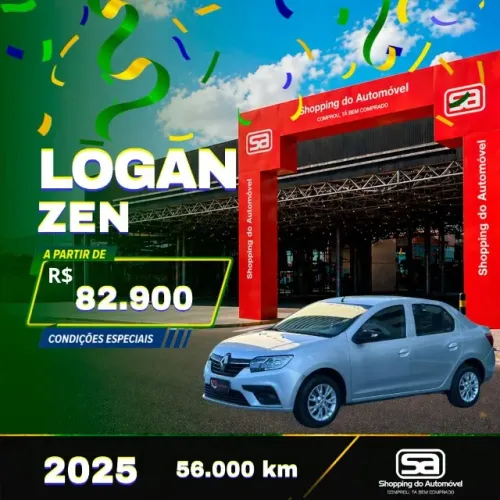 Renault Logan Zen Flex 1.0 12V 4P Mec. 2025