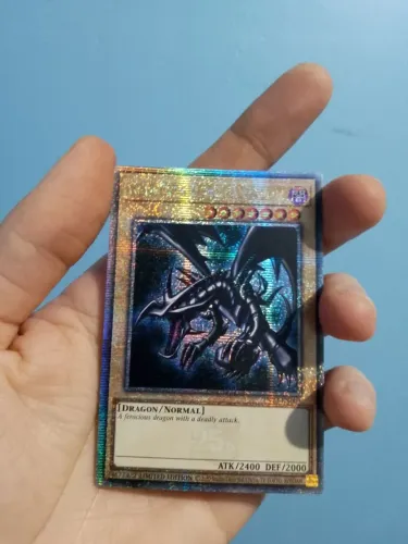 Dragão Negro de Olhos Vermelhos Original Secret Rare