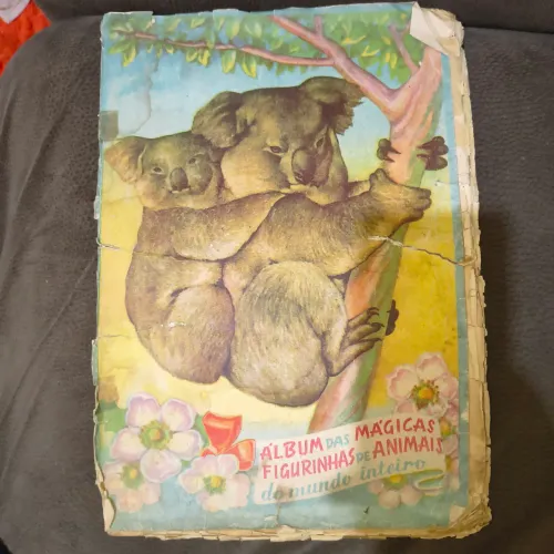 Álbum das Mágicas Figurinhas "Animais do Mundo Inteiro" - Ed. Vecchi - Completo (1950)