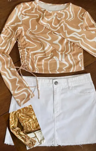 chinelo, saias e croppeds! qualquer peça R$20,00