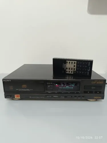 CD Player Sony CDP-M39BR (Funcionando com controle)