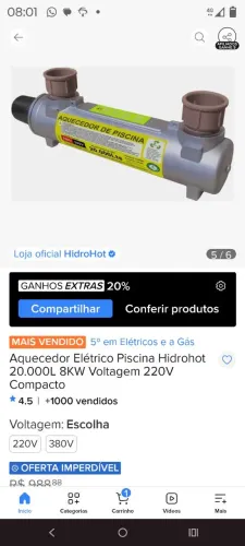 Preciso de instalador de aquecedor piscina