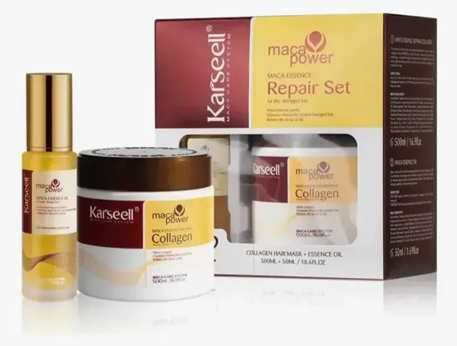 kit máscara e óleo Karseell