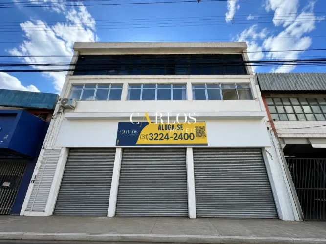 Galpão/Lojão 600m² na Av Barão Homem de Melo com energia trifásica e portas eletrônicas