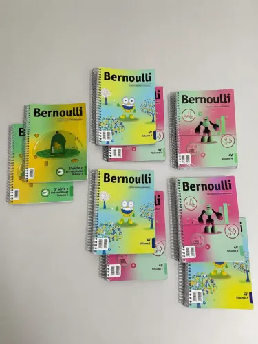 Coleção 4V Bernoulli excelente estado
