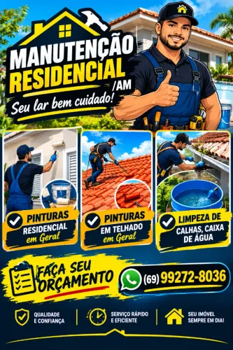 Pinturas residenciais em geral