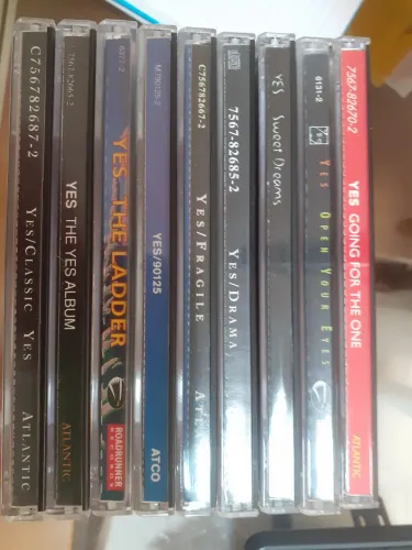 Coleção 9 CDs Banda Yes