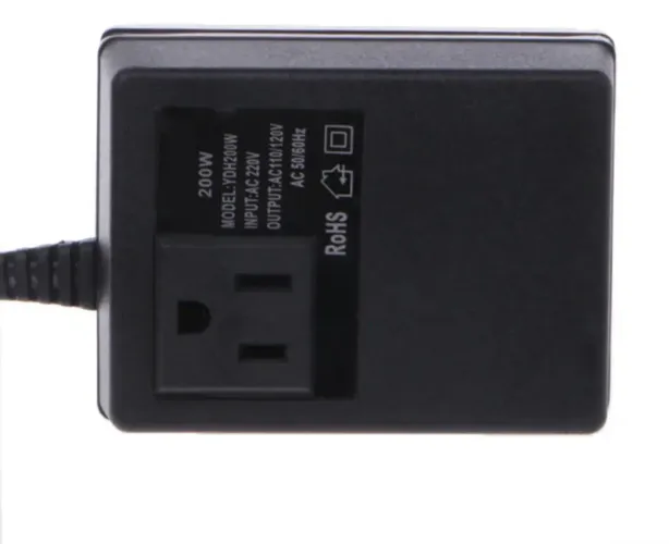 Transformador de energia elétrica 220v para 110v