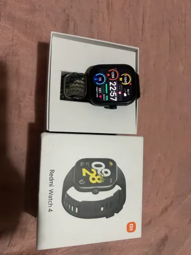 REDMI WATCH 4 BLACK COM CAIXA COMPLETO