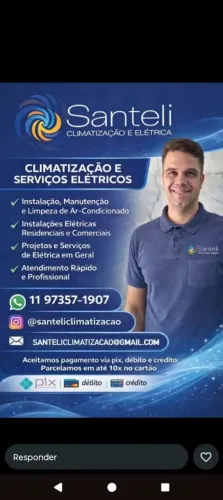 Instalação de ar condicionado 