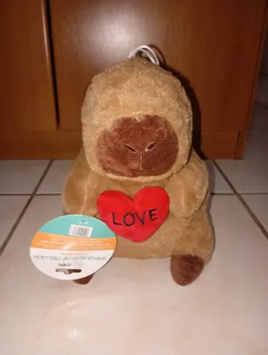 Capivara de pelúcia amorosa (dependendo da loc entregamos)