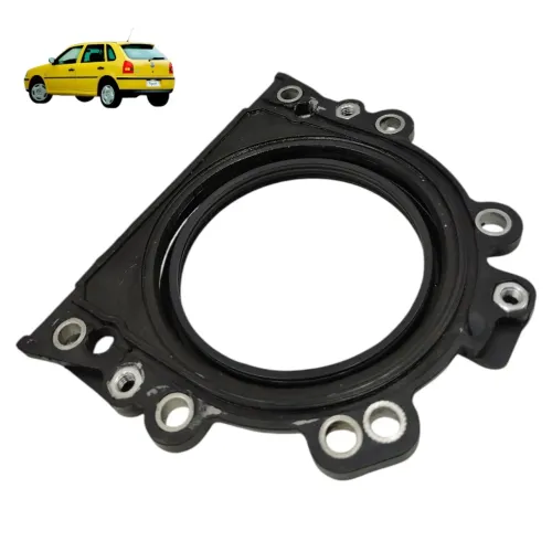 Flange retentor virabrequim motor vw gol g3 1.0 16v 2000 01