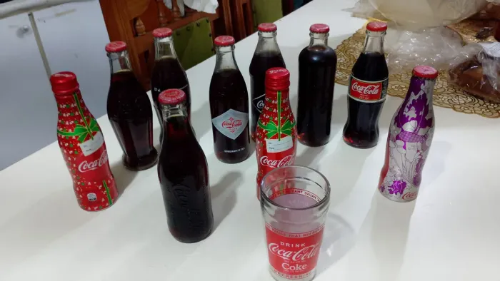 Garrafinhas Coca Cola