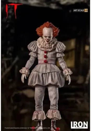 Pennywise IT - Horror Series - Iron Studios - 1/10 - Lacrado 