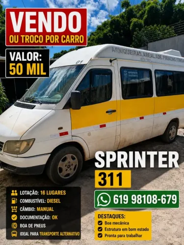 Sprinter 311 ano 2004