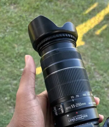 LENTE 55-250 CANON