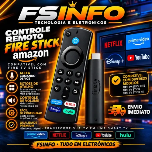 Controle Universal AMAZON FIRE STICK