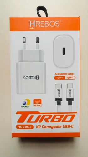 Carregador turbo 20w