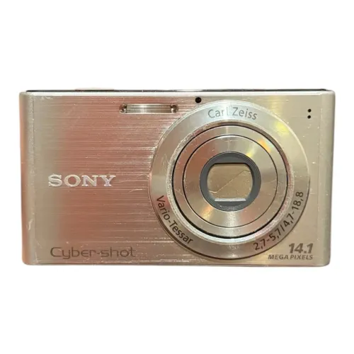 Câmera digital Sony Cyber-shot DSC-W320 com defeito, acompanha bateria.