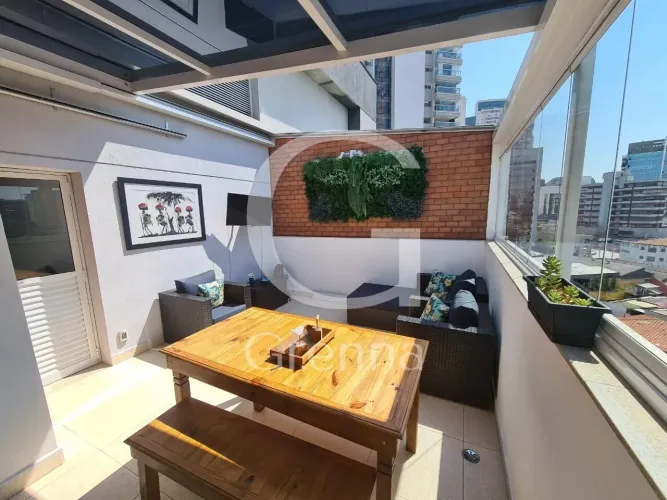 Cobertura para locação e à Venda 75m² - Pinheiros, São Paulo.