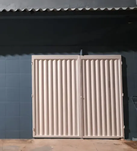 Portão de Metalon para Garagem