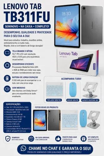 Tablet lenovo TB1311FU