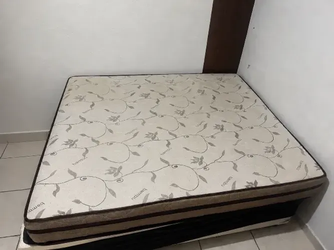 Colchão queen size probel + cama box