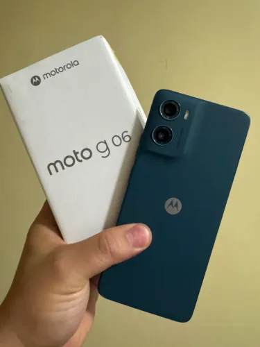 Moto g06 celular novo com 10 meses de garantia
