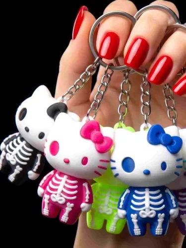 Chaveiro Hello Kitty Halloween