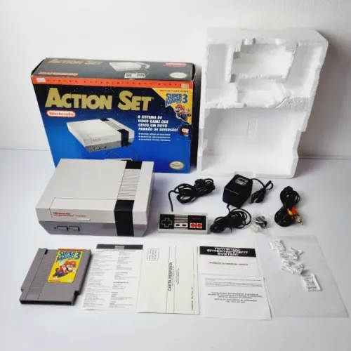 J170- Console NES Nintendinho Playtronic Excelente