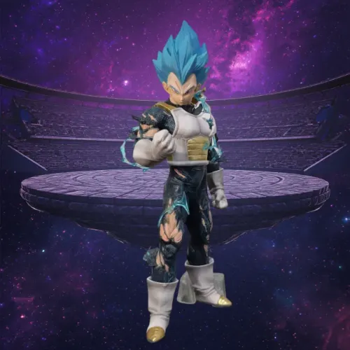 Vegeta SSJ Blue Action Figure - Envio Imediato
