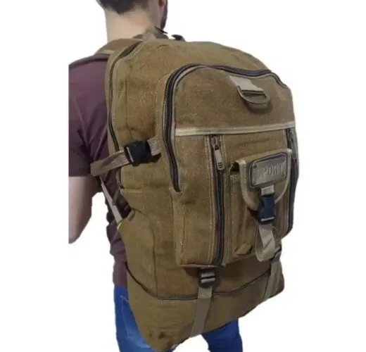 Mochila de lona 