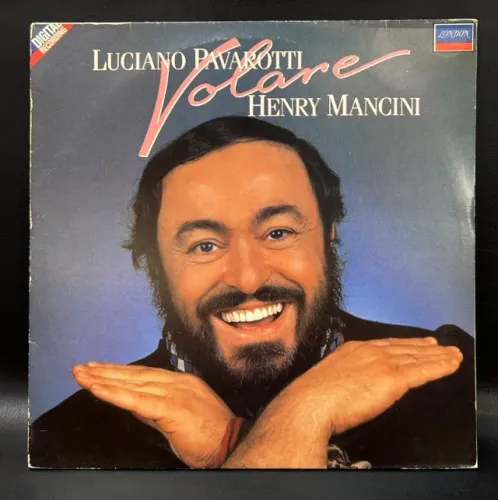 LP Vinil Luciano Pavarotti Volare Henry Mancini London Digital Recording