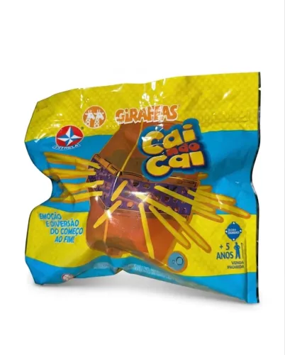 Brinquedo Cai Não Cai - Lacrado Original Giraffas Estrela 
