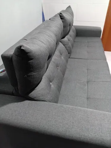 Vendo Sofá grande de linho