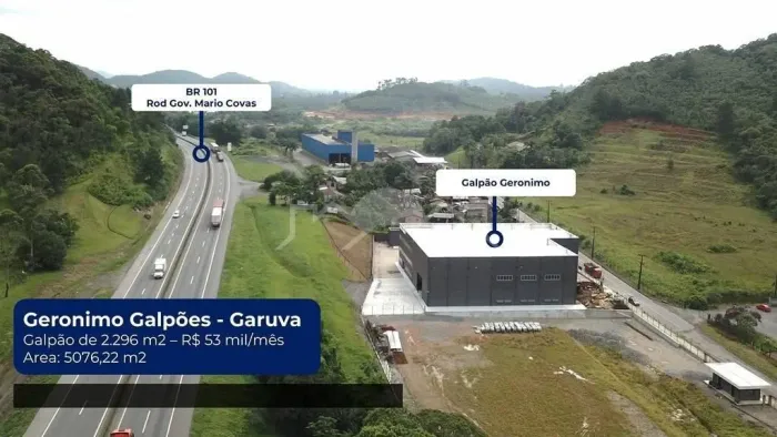 GALPÃO LOGISTICO | INDUSTRIAL AS MARGENS DA BR