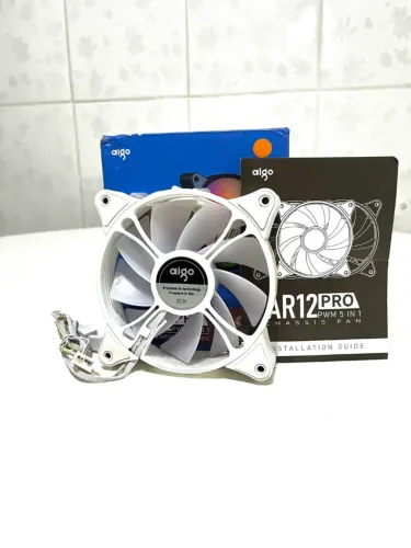 FaAN AIGO AR12 RGB PRO WHITE - PARA PC