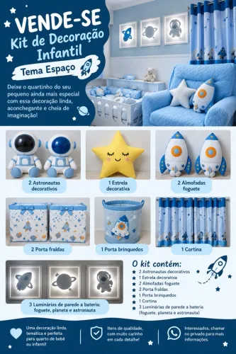 Kit decoração infantil