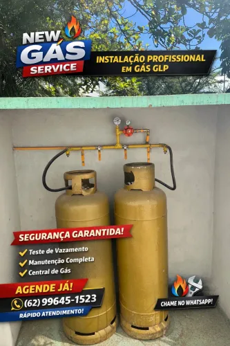 Instalação de e manutenção em sistema de gás GLP